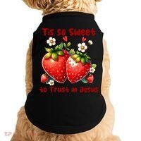 Tis So Sweet To Trust In Jesus Doggie Tank thumb 0