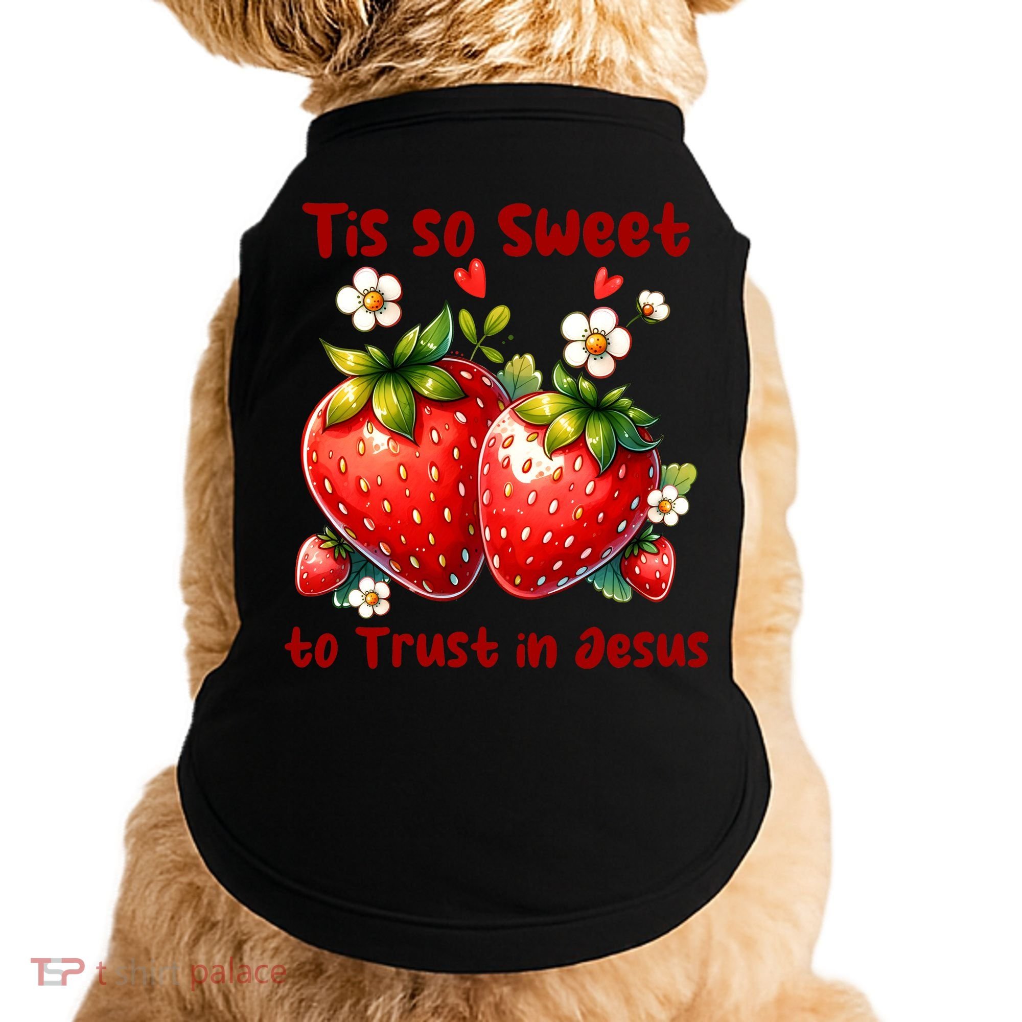 Tis So Sweet To Trust In Jesus Doggie Tank