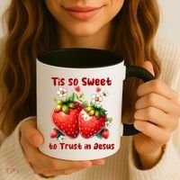 Tis So Sweet To Trust In Jesus Coffee Mug thumb 3