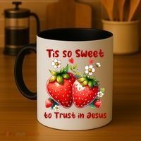 Tis So Sweet To Trust In Jesus Coffee Mug thumb 4