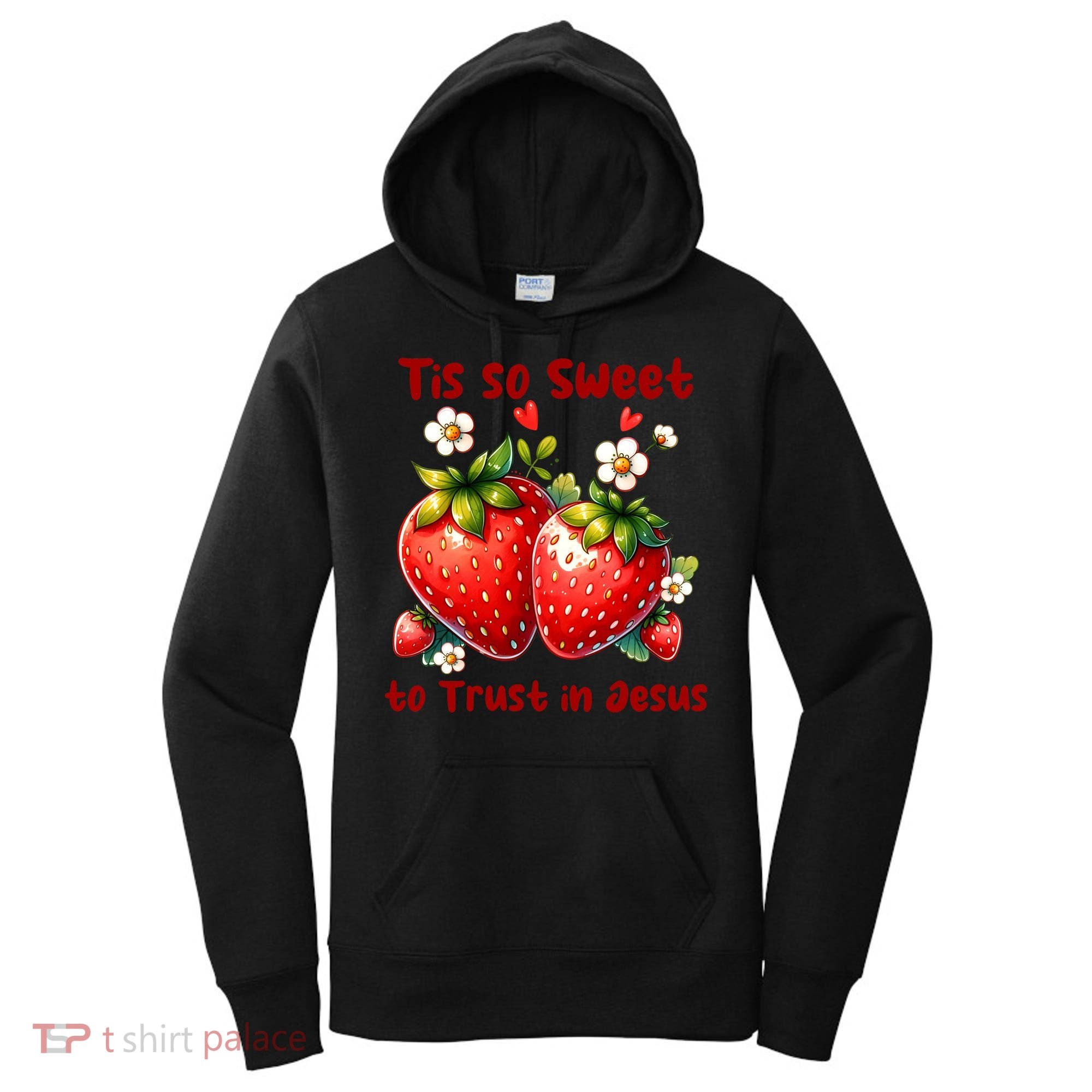 Tis So Sweet To Trust In Jesus Women's Hoodie