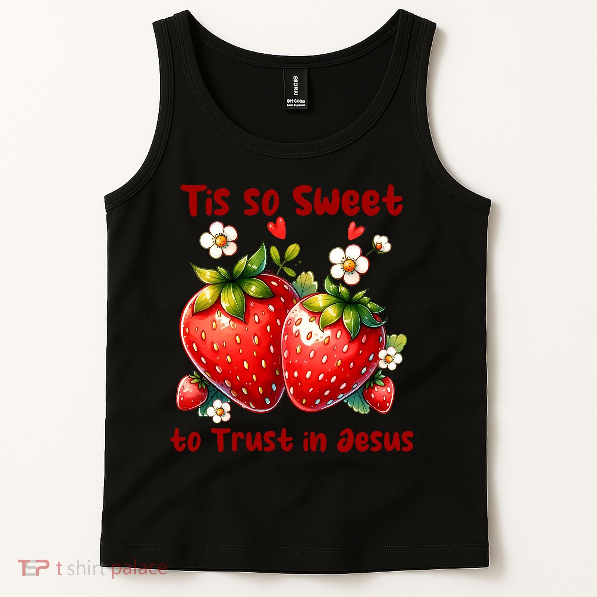 Tis So Sweet To Trust In Jesus Tank Top