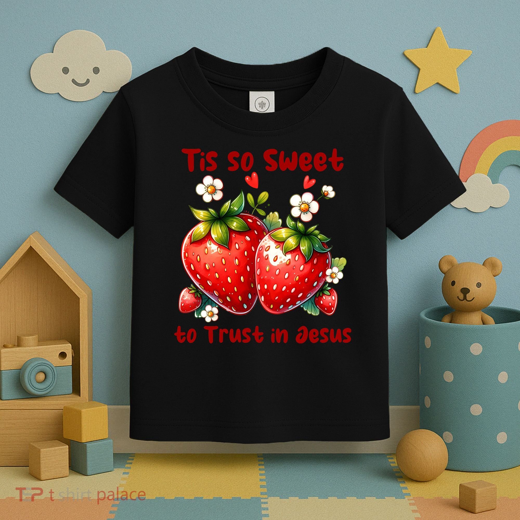 Tis So Sweet To Trust In Jesus Toddler T-Shirt