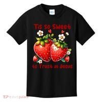 Tis So Sweet To Trust In Jesus Kids T-Shirt thumb 0