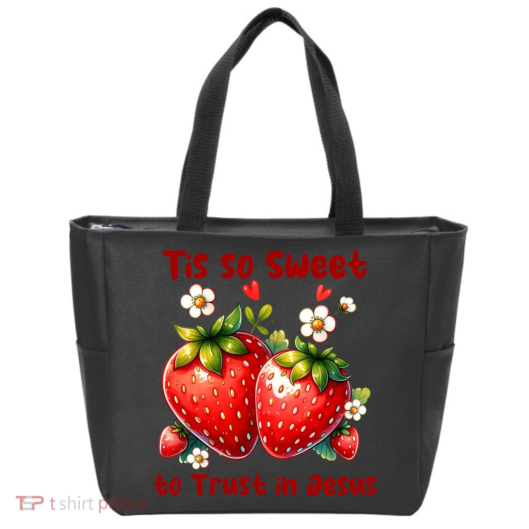 Tis So Sweet To Trust In Jesus Tote Bag