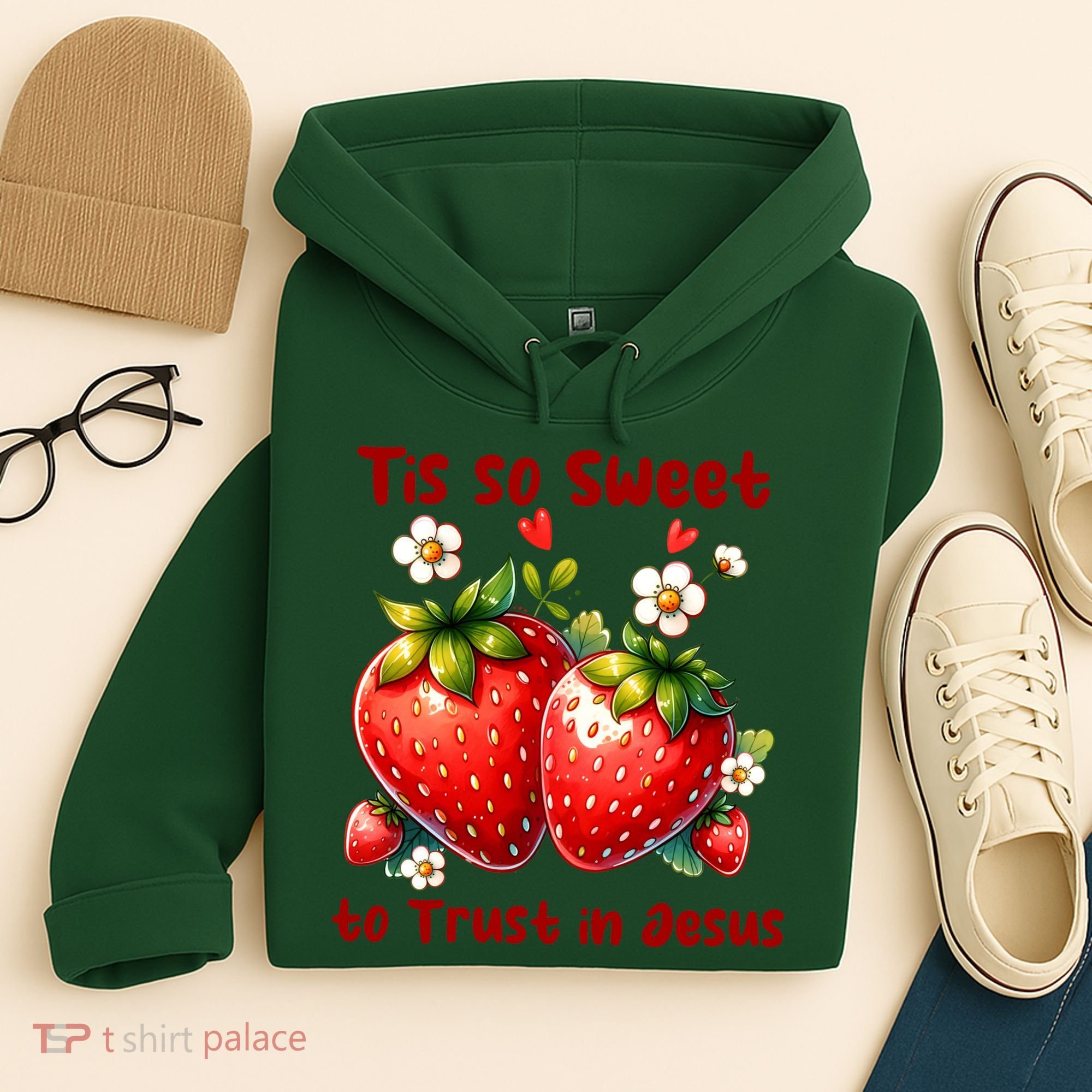 Tis So Sweet To Trust In Jesus Hoodie