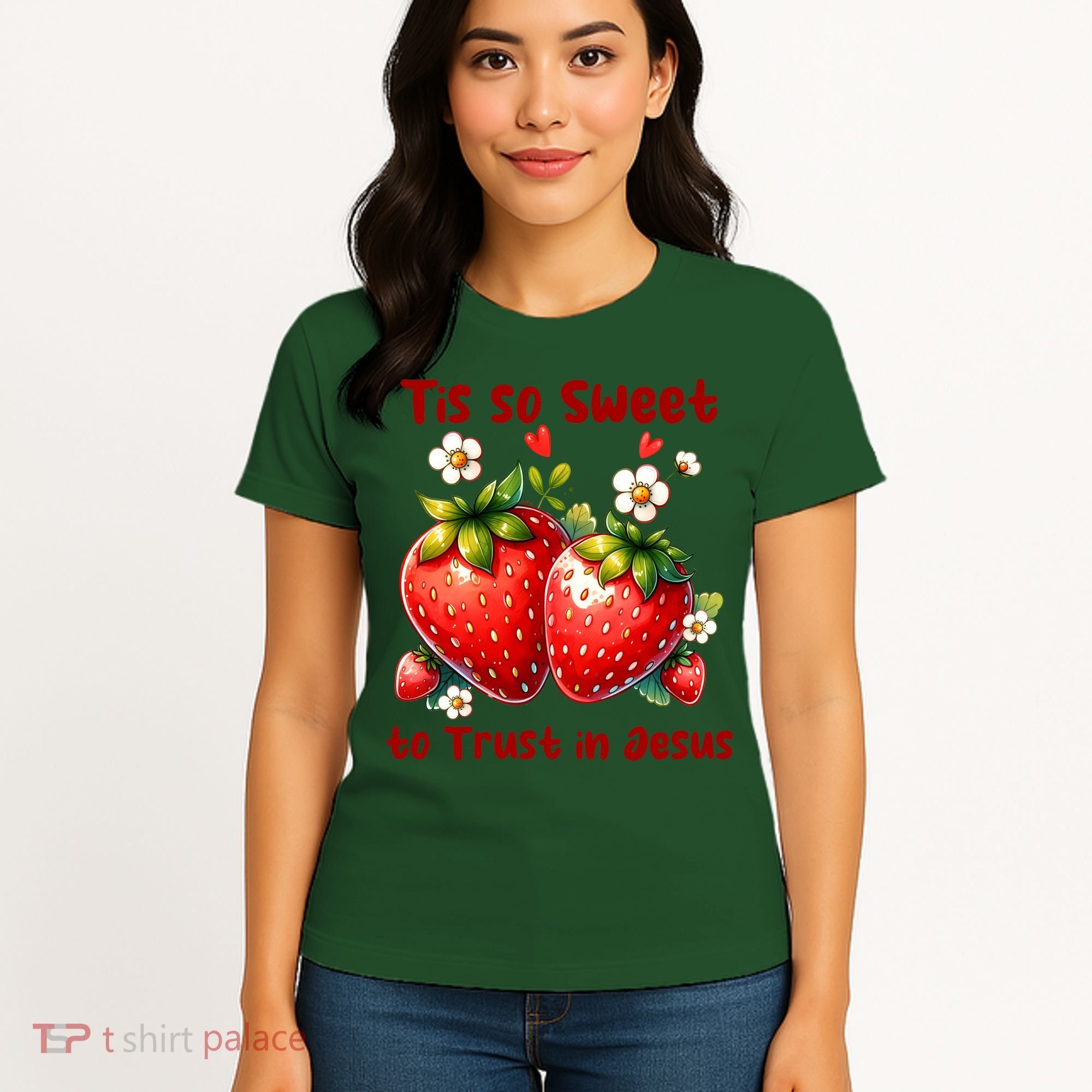 Tis So Sweet To Trust In Jesus Women's T-Shirt