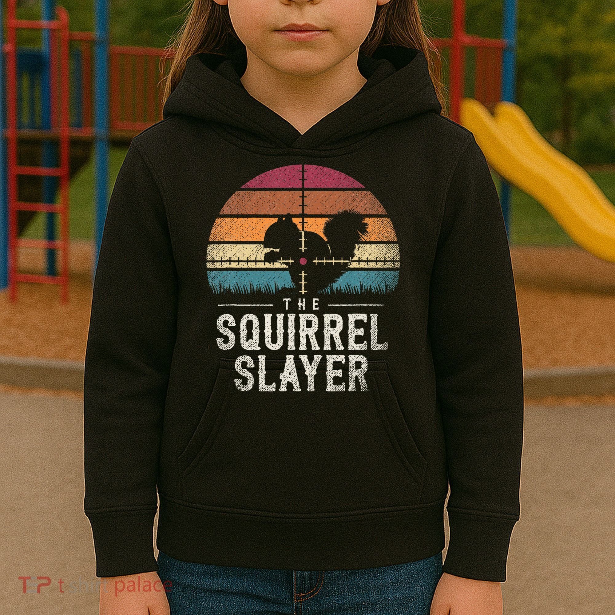 The Squirrel S.L.A.Y.E.R Squirrel Kids Hoodie
