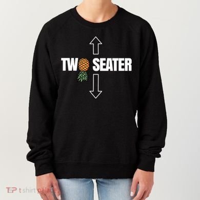 Two Seater Swinger Pineapple Funny Women's Sweatshirt