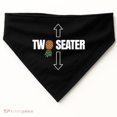 Two Seater Swinger Pineapple Funny USA-Made Doggie Bandana
