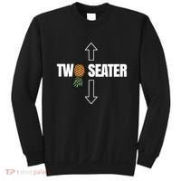 Two Seater Swinger Pineapple Funny Sweatshirt thumb 0