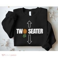 Two Seater Swinger Pineapple Funny Sweatshirt thumb 2