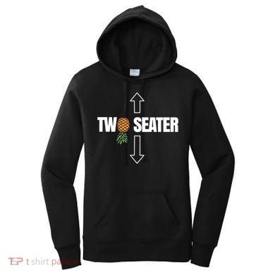 Two Seater Swinger Pineapple Funny Women's Hoodie