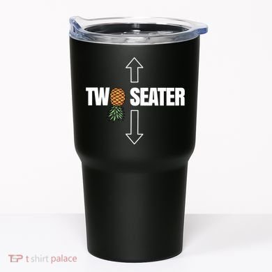 Two Seater Swinger Pineapple Funny Tumbler
