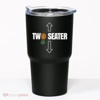 Two Seater Swinger Pineapple Funny Tumbler thumb 0