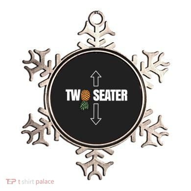 Two Seater Swinger Pineapple Funny Ornament