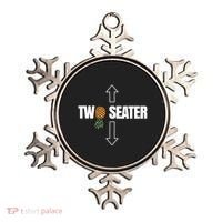 Two Seater Swinger Pineapple Funny Ornament thumb 0