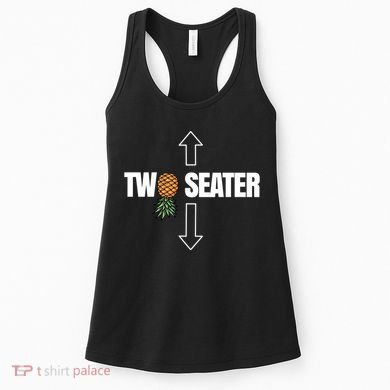 Two Seater Swinger Pineapple Funny Women's Tank Top