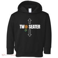 Two Seater Swinger Pineapple Funny Toddler Hoodie thumb 0
