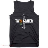 Two Seater Swinger Pineapple Funny Tank Top thumb 0