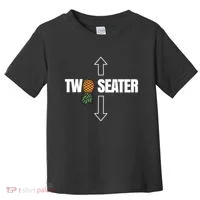 Two Seater Swinger Pineapple Funny Toddler T-Shirt thumb 0