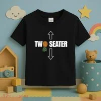 Two Seater Swinger Pineapple Funny Toddler T-Shirt thumb 3