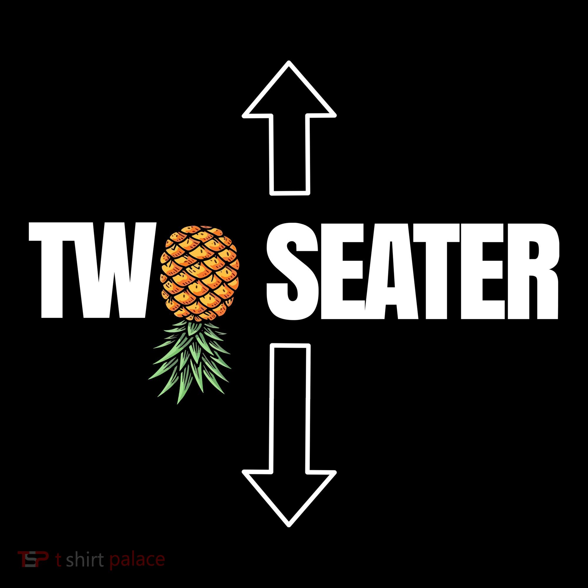 Two Seater Swinger Pineapple Funny Visor