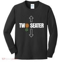 Two Seater Swinger Pineapple Funny Kids Long Sleeve Shirt thumb 0