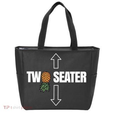 Two Seater Swinger Pineapple Funny Tote Bag
