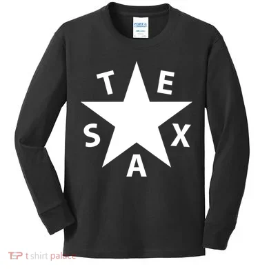 Texas Star Kids Long Sleeve Shirt