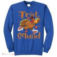 Trot Squad Thanksgiving Turkey Funny Running Turkey Lover Gift Sweatshirt thumb 0