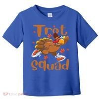 Trot Squad Thanksgiving Turkey Funny Running Turkey Lover Gift Toddler T-Shirt thumb 0