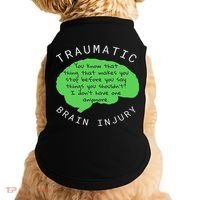 Tbi S Traumatic Brain Injury Gift Doggie Tank thumb 0