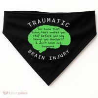 Tbi S Traumatic Brain Injury Gift USA-Made Doggie Bandana thumb 0