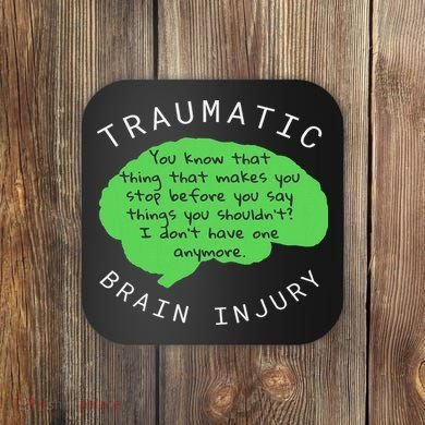 Tbi S Traumatic Brain Injury Gift Coaster