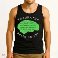 Tbi S Traumatic Brain Injury Gift Tank Top thumb 3