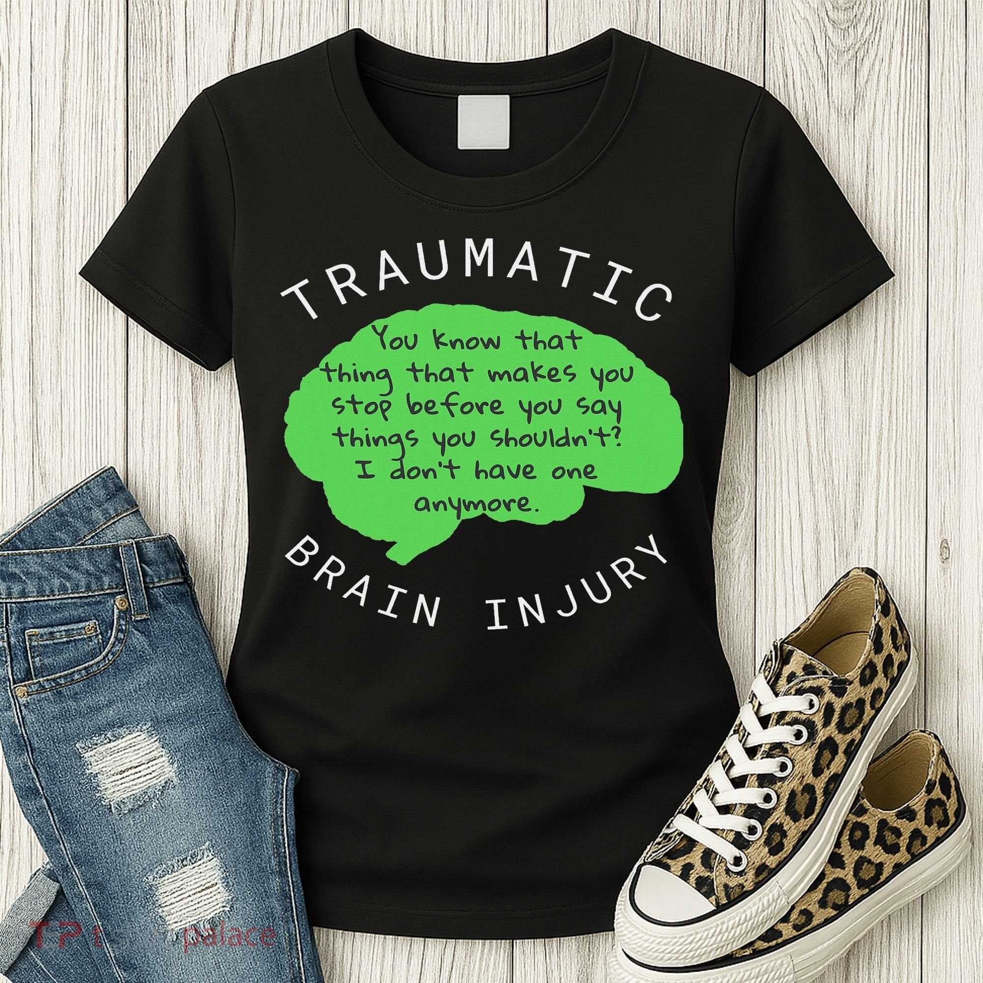 Tbi S Traumatic Brain Injury Gift Women's T-Shirt