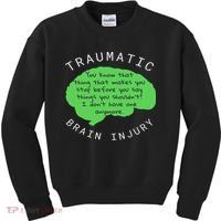 Tbi S Traumatic Brain Injury Gift Kids Sweatshirt thumb 0