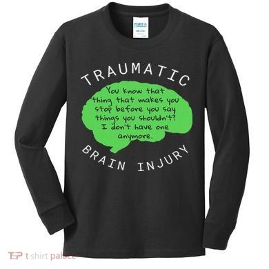 Tbi S Traumatic Brain Injury Gift Kids Long Sleeve Shirt