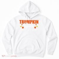 Trumpkin Spice Trump Halloween Thanksgiving Funny Hoodie thumb 0
