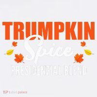 Trumpkin Spice Trump Halloween Thanksgiving Funny Long Sleeve Shirt thumb 2