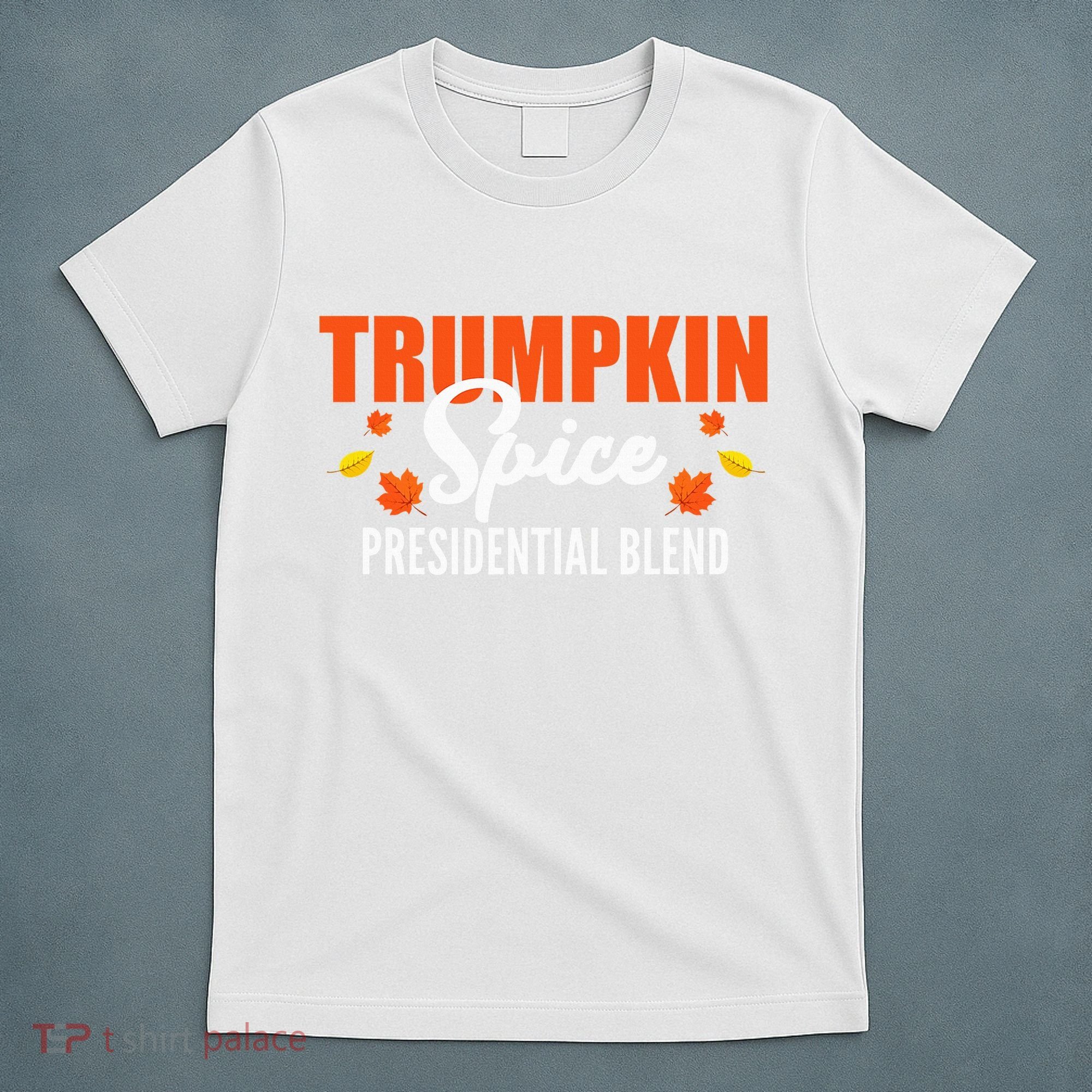 Trumpkin Spice Trump Halloween Thanksgiving Funny T-Shirt