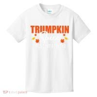 Trumpkin Spice Trump Halloween Thanksgiving Funny Kids T-Shirt thumb 0