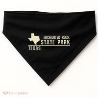 Tx Souvenir Texas Enchanted Rock State Park USA-Made Doggie Bandana thumb 0