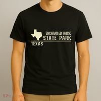 Tx Souvenir Texas Enchanted Rock State Park T-Shirt thumb 3