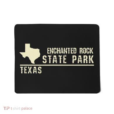 Tx Souvenir Texas Enchanted Rock State Park Mousepad