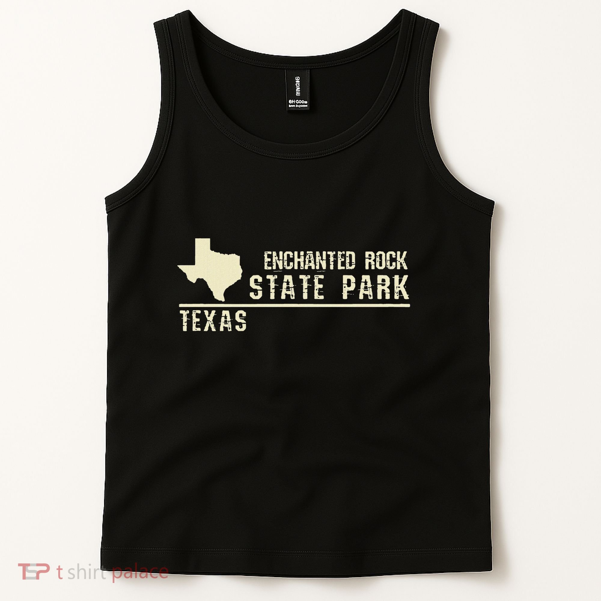 Tx Souvenir Texas Enchanted Rock State Park Tank Top