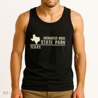 Tx Souvenir Texas Enchanted Rock State Park Tank Top thumb 3