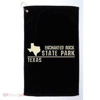 Tx Souvenir Texas Enchanted Rock State Park Golf Towel thumb 0