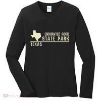 Tx Souvenir Texas Enchanted Rock State Park Women's Long Sleeve Shirt thumb 0